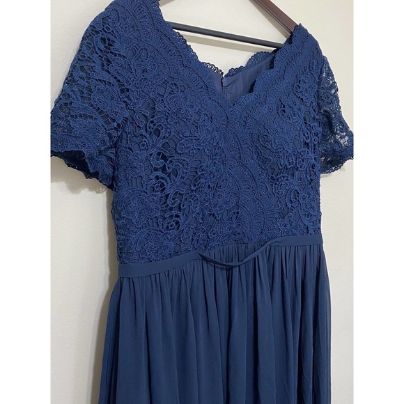 JJ"s House | Dresses | Jjs House Dark Navy Aline Long Formal Dress ...
